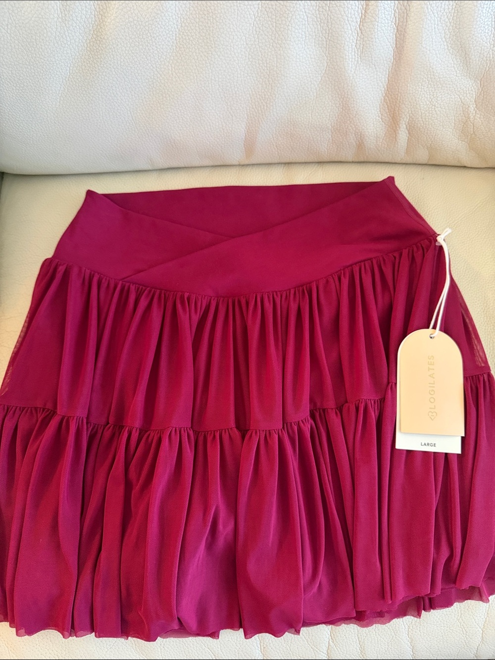 Blogilates ballerina skirts- Raspberry Wine